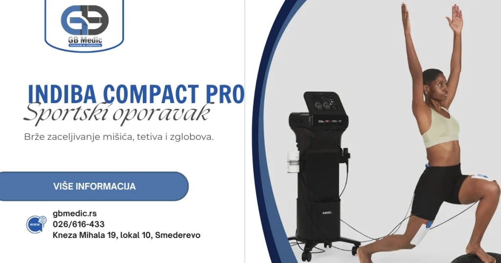 Sportski oporavak i rehabilitacija uz indiba compact pro